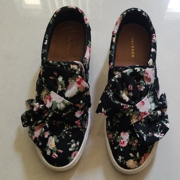 Floral Halogen Espadrilles - Picture 1 of 4